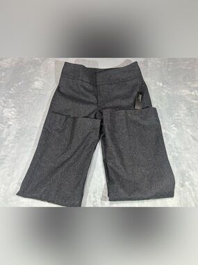 Banana Republic Dark Gray Boot Cut Wool Blend Dress Pants-size 12